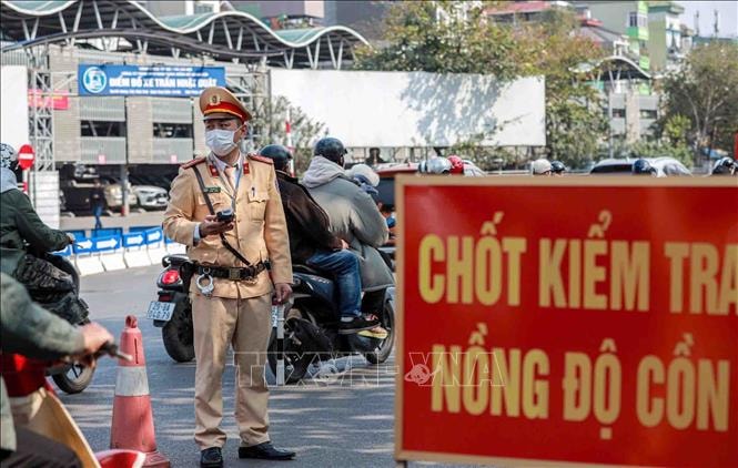 Hà Nội: Siết chặt vi phạm nồng độ cồn dịp cuối năm