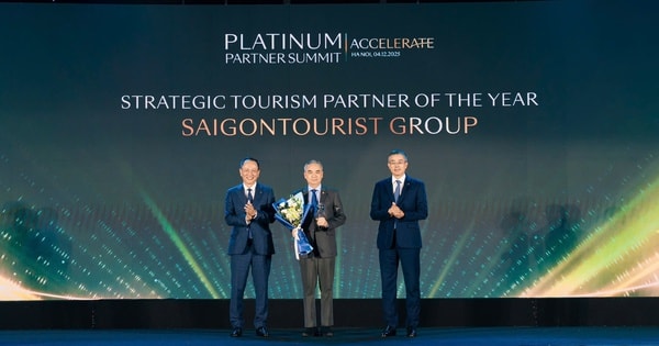 Saigontourist Group được vinh danh “Đối Tác Chiến Lược Du Lịch” của Vietnam Airlines