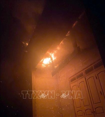 Cháy nhà tại TP Hồ Chí Minh khiến 1 người tử vong