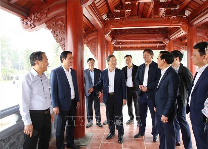 Bắc Ninh: Đẩy nhanh tiến độ thực hiện Khu đền thờ Bác Hồ thuộc dự án Công viên Văn Miếu