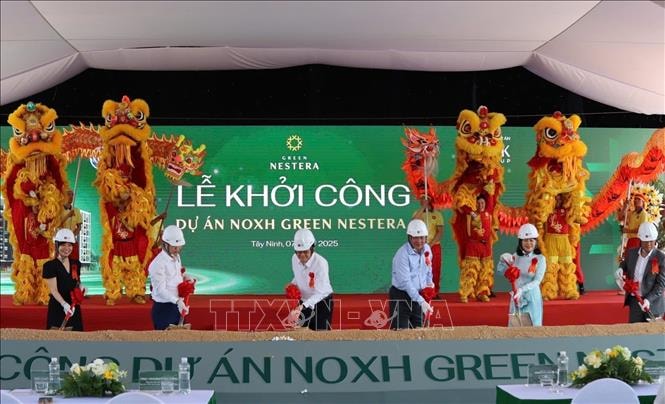 Tây Ninh: Khởi công xây dựng dự án nhà ở xã hội có mức đầu tư gần 900 tỉ đồng