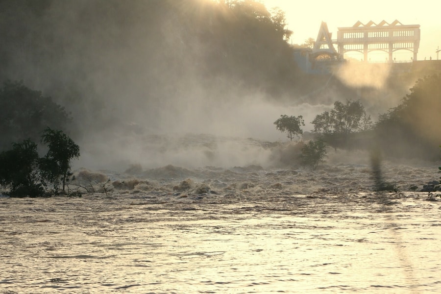 Hai hồ thủy lợi ở Bình Thuận tăng lượng xả nước