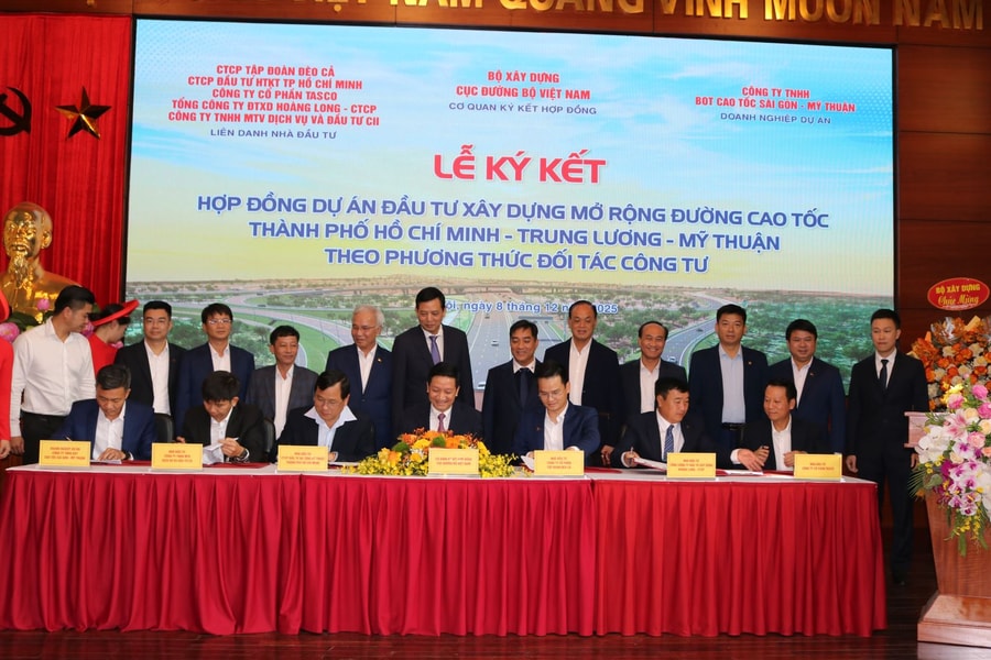 Mở rộng đường cao tốc TP Hồ Chí Minh - Trung Lương - Mỹ Thuận theo phương thức PPP