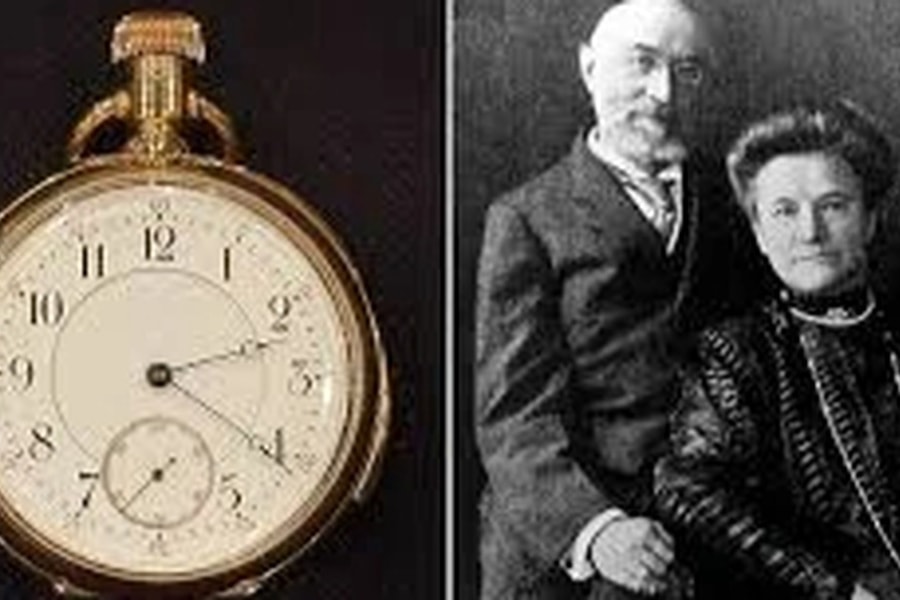 Đồng hồ vàng của vị khách giàu nhất trên tàu Titanic, bán giá 60 tỷ đồng