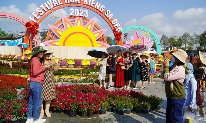 Festival hoa - kiểng Sa Đéc 2025 dự kiến đón nửa triệu du khách