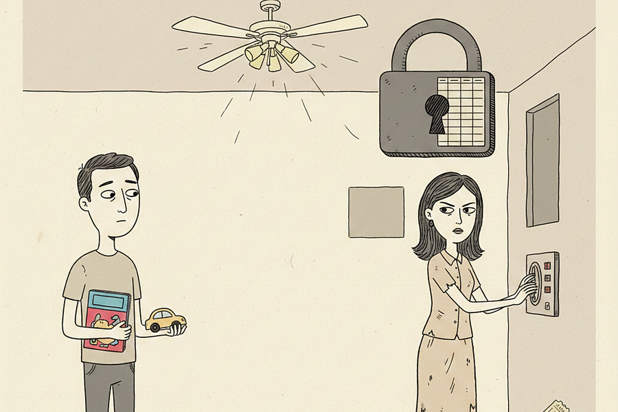 Vợ tiết kiệm tới mức đồ lót cũ rách mới dám thay