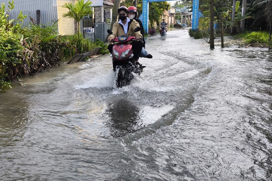 Triều cường vùng ven biển Bắc Bộ, Đồng Nam Bộ có xu hướng giảm