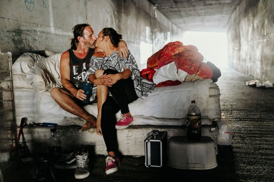 'Thành phố' của người vô gia cư dưới lòng Las Vegas