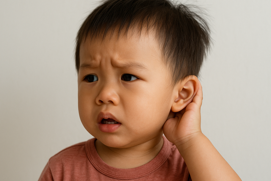 Vì sao trẻ dễ bị viêm tai giữa mùa lạnh?