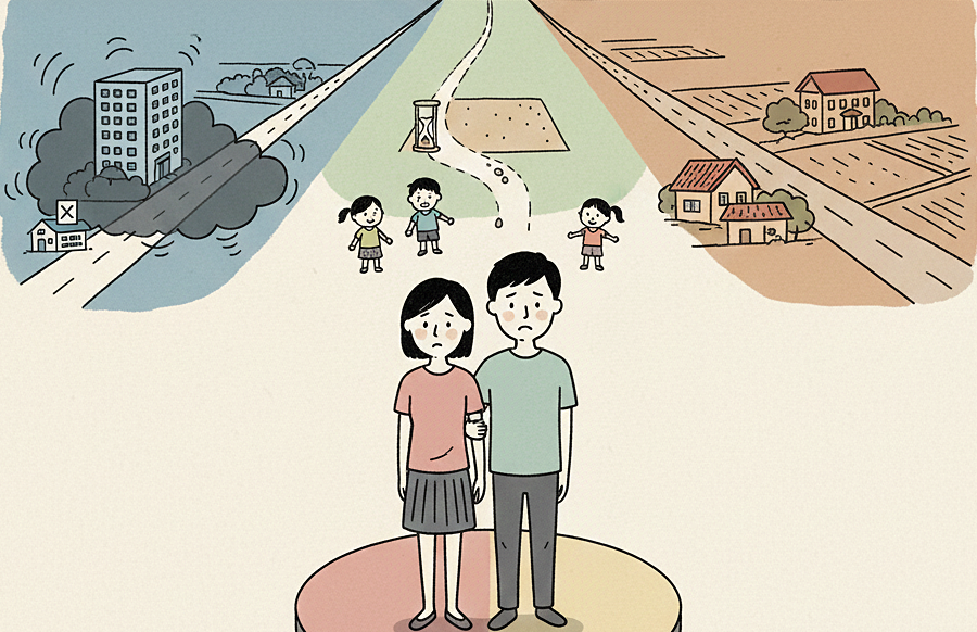 Chồng đòi về nội, vợ muốn về ngoại, còn ở Hà Nội thì nợ ngập đầu