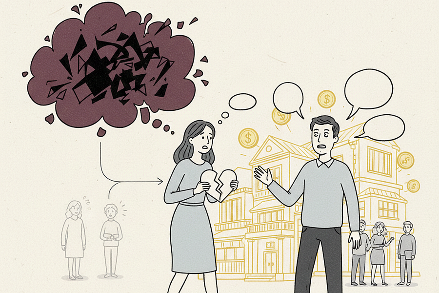 Sốc khi phát hiện lý do gia đình anh giục tôi cưới gấp