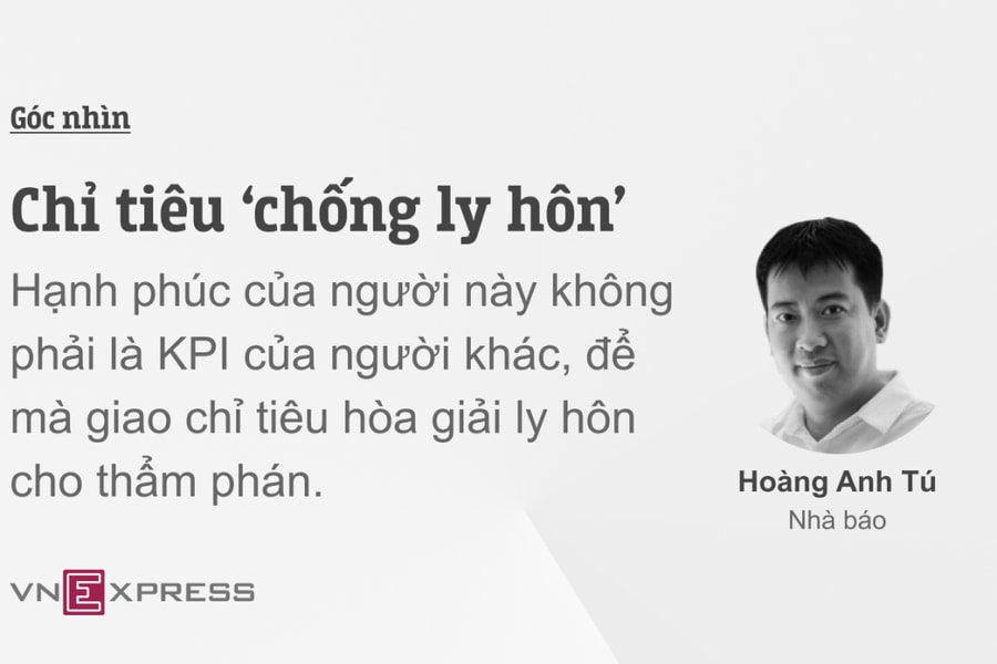 Chỉ tiêu 'chống ly hôn'