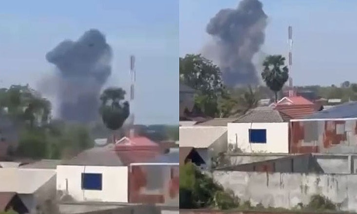 Campuchia công bố video 'F-16 Thái Lan không kích lãnh thổ'