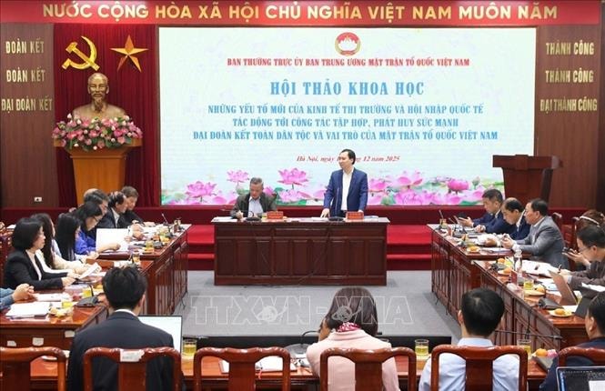 Phát huy vai trò của MTTQ Việt Nam trong phát triển kinh tế thị trường