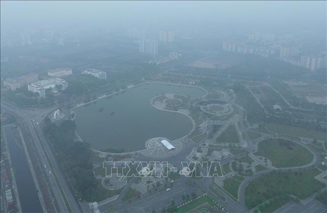 Hà Nội ô nhiễm nghiêm trọng, chỉ số AQI đồng loạt ở mức báo động tím