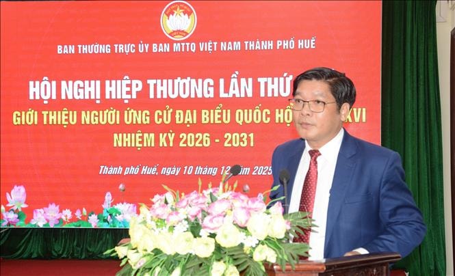 Bầu cử Quốc hội và HĐND: Huế hoàn thành bước hiệp thương quan trọng