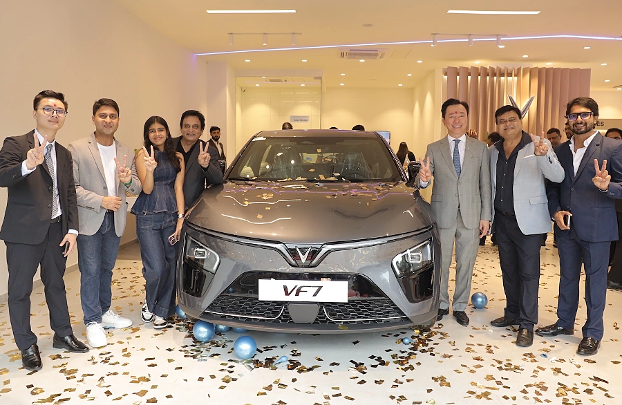 VinFast VF 7 nhận giải 'Thiết kế của năm' tại Ấn Độ
