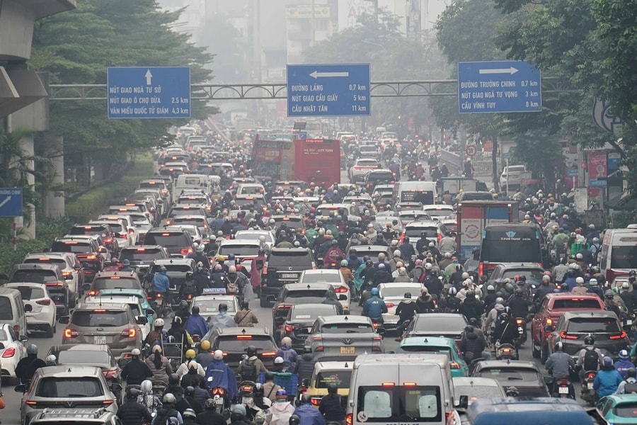 Loại bỏ xe không đủ chuẩn gây ô nhiễm đến năm 2030