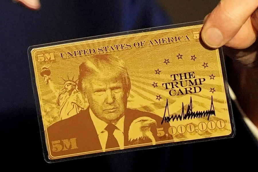 Chính thức mở bán 'thẻ vàng' triệu USD dành cho giới nhà giàu muốn định cư Mỹ