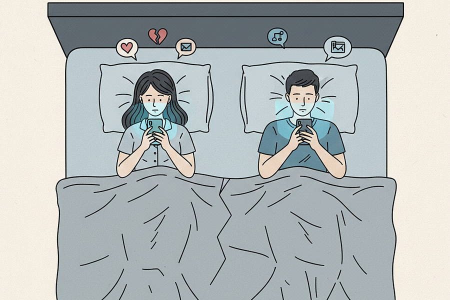 Tôi nghi chồng có bồ nên mới lạnh nhạt chuyện chăn gối