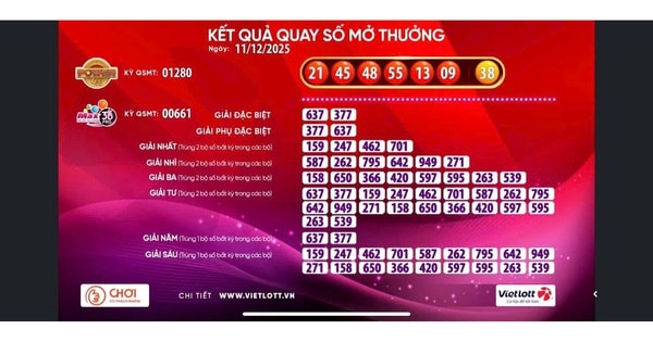 Giải Jackpot 2 của xổ số Vietlott có vé trúng 4,6 tỉ đồng