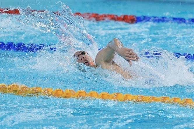 ‘Kình ngư’ Huy Hoàng giành HCV nội dung 1.500m