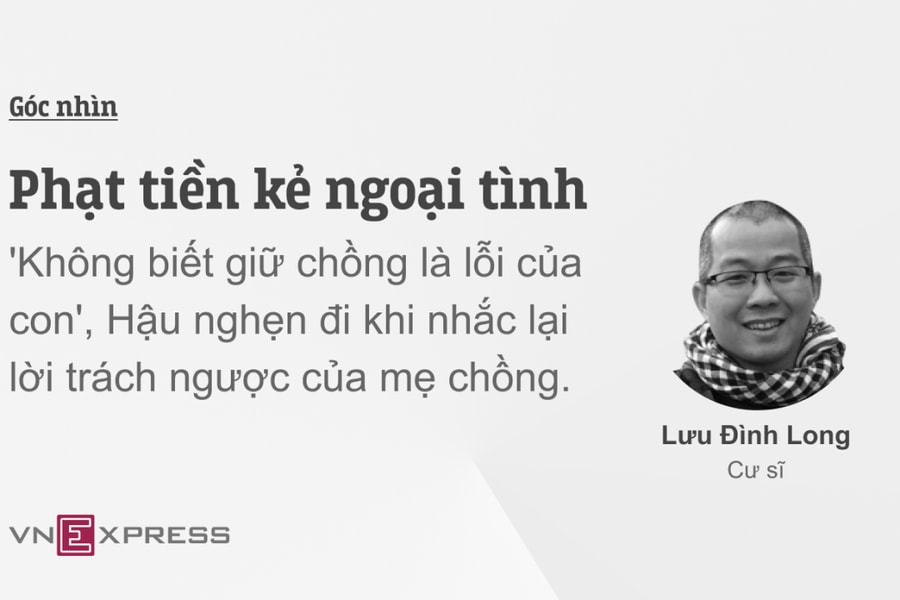 Phạt tiền kẻ ngoại tình