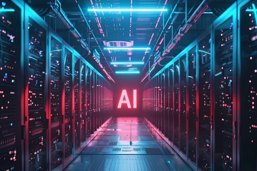 Trung Quốc kích hoạt mạng lưới điện toán AI trải dài 2.000 km