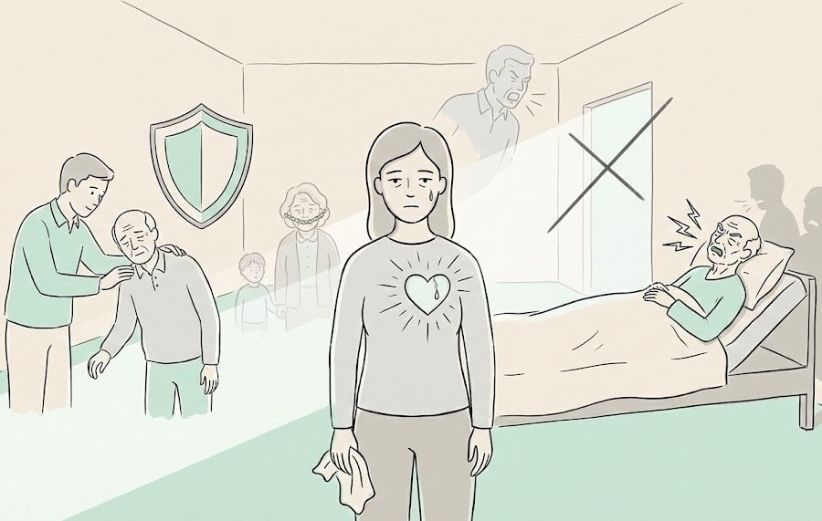 Chăm sóc ba hết mình nhưng tôi không thể yêu thương ông