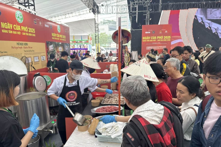 Hương vị phở ba miền hội tụ giữa lòng TP Hồ Chí Minh