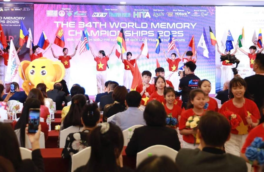 Việt Nam lần đầu đăng cai Giải Siêu trí nhớ Thế giới 2025