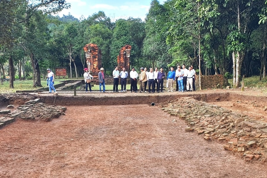 Xuất lộ công trình kiến trúc chưa từng được biết đến ở Mỹ Sơn