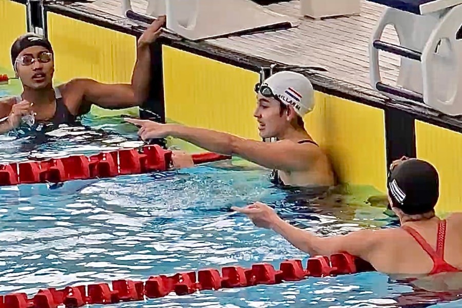 Lỗi đặt cờ khiến kình ngư đập đầu vào thành bể ở SEA Games 33