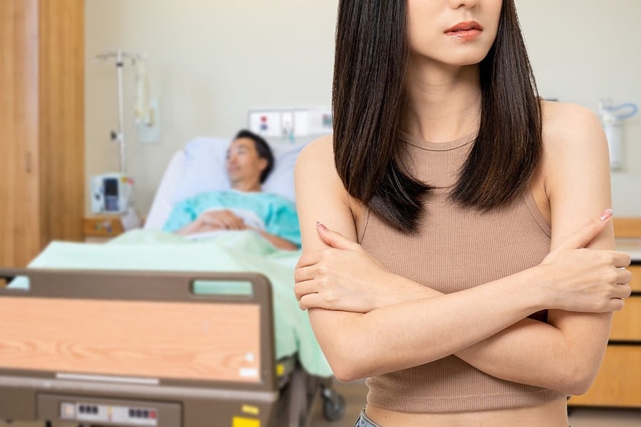 Kiện vợ vì từ chối hiến gan cứu chồng