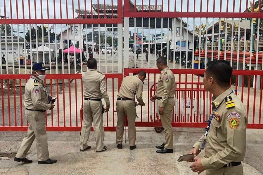 Campuchia đình chỉ mọi hoạt động qua lại biên giới với Thái Lan