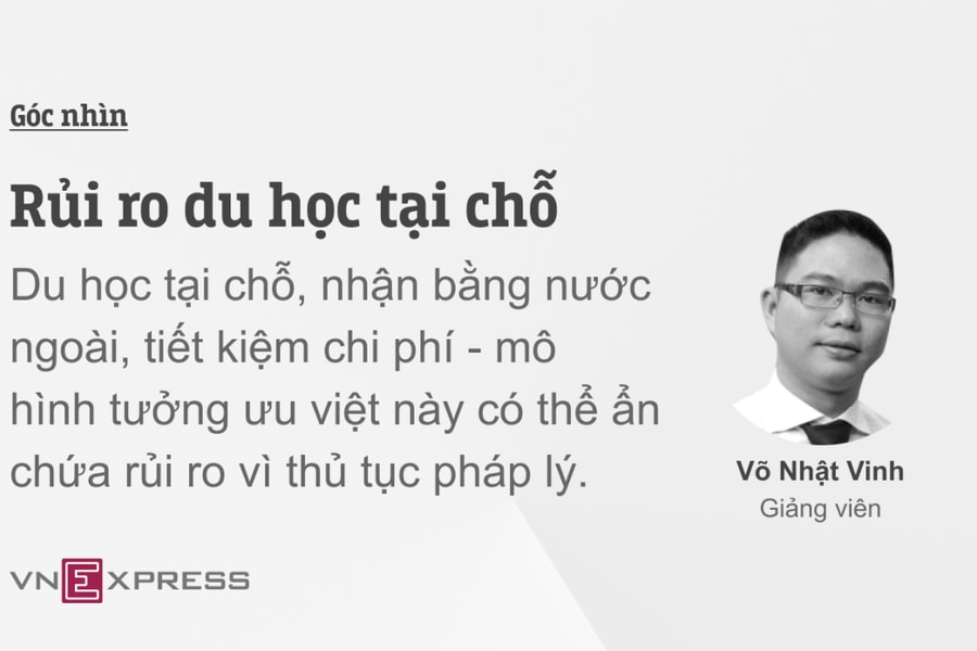 Rủi ro du học tại chỗ