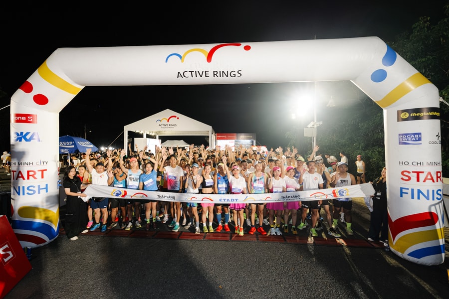 Gần 1.000 người tham gia giải chạy do Huawei tổ chức tại TP.HCM