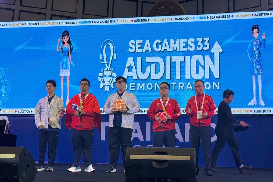 'Cơn mưa' huy chương đổ về tuyển Audition Việt Nam tại SEA Games 33
