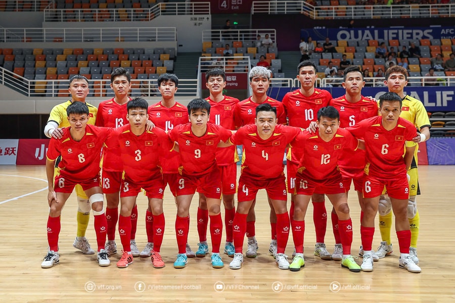 Đội tuyển Futsal Việt Nam tăng 6 bậc, vào Top 20 thế giới trên bảng xếp hạng FIFA