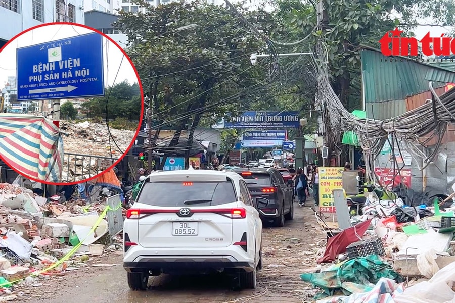 Giải phóng mặt bằng Vành đai 1: Hai bệnh viện lớn sắp ra mặt đường