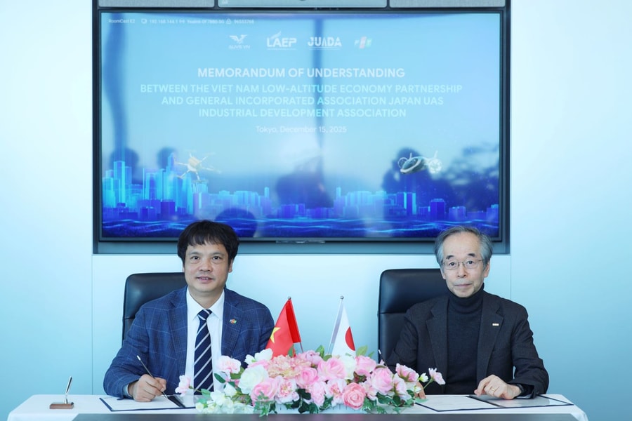 Liên minh Kinh tế tầm thấp Việt Nam hợp tác với Nhật Bản phát triển hệ sinh thái UAV