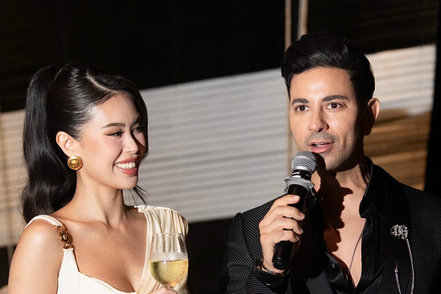 Hậu trường tiệc cưới fashionista Tiên Nguyễn