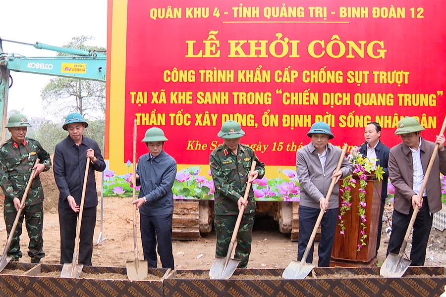 Quảng Trị xây kè chống sạt lở sau khi bị Thủ tướng phê bình