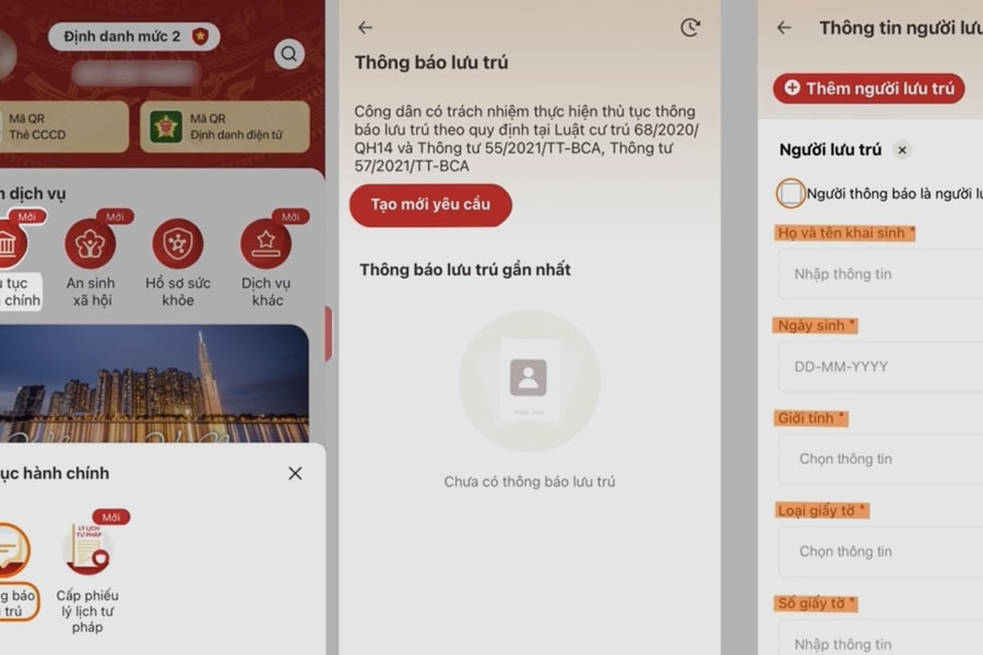 Từ hôm nay, lỗi nào không bị phạt tiền nếu không đăng ký tạm trú?