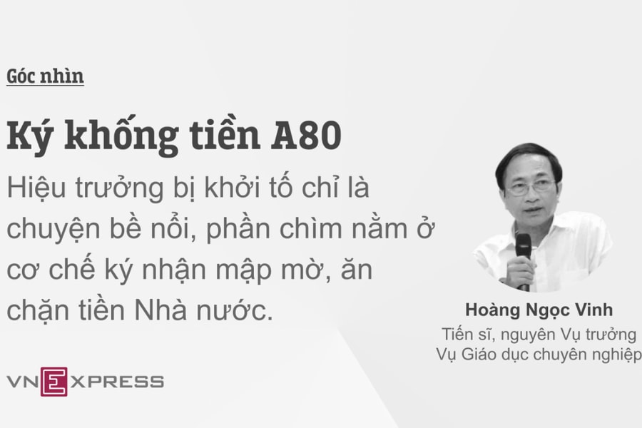 Ký khống tiền A80