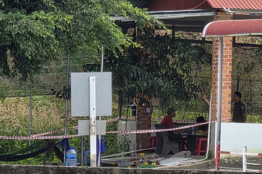 Sập tường trung tâm sát hạch lái xe, một học viên tử vong