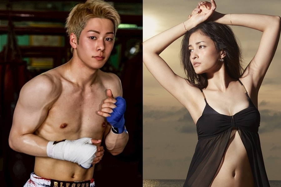 Võ sĩ Kota Miura tình tứ với bạn gái hơn 14 tuổi