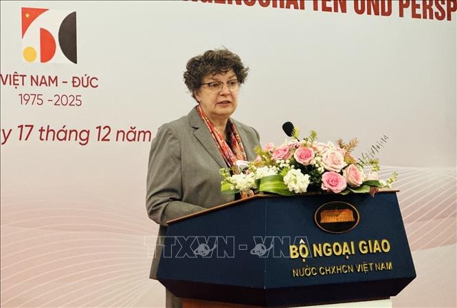 Tọa đàm kỷ niệm 50 năm thiết lập quan hệ ngoại giao Việt Nam - Đức