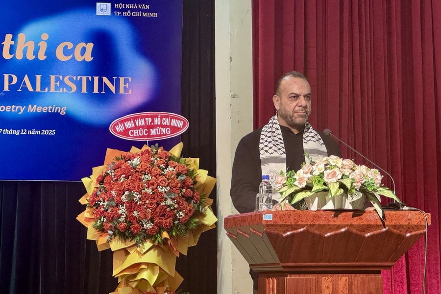 Thi ca là cầu nối văn hóa giữa Việt Nam và Palestine