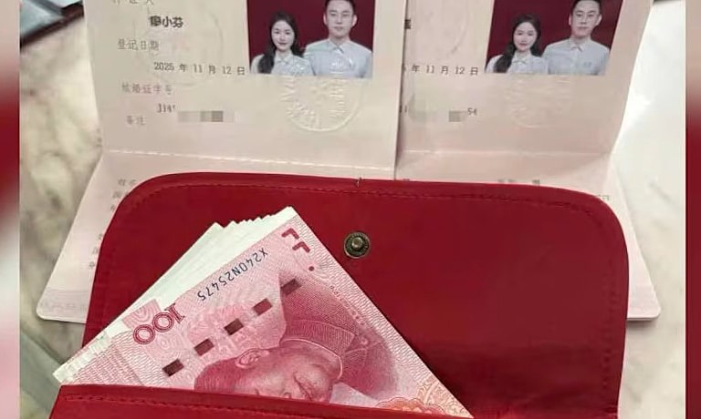 Phụ nữ Trung Quốc 'lạnh nhạt' với tiền thưởng cưới